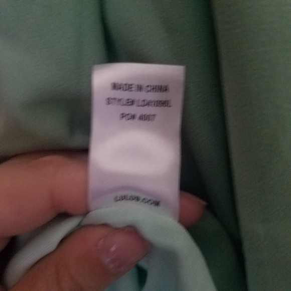 Lulu's Mint Green Dress - Picture 4 of 4